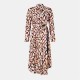 рокля,дамски,поли,и,рокли,biba,tie,shirt,dress,pink,animal
