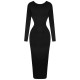 дамска,рокля,дамски,поли,и,рокли,honeyz,maxi,dress,womens,black