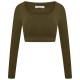 къса,блуза,дамски,топове,honeyz,crop,top,ld99,khaki