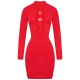 дамски,поли,и,рокли,honeyz,h,mini,ld99,red