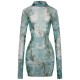 дамски,поли,и,рокли,honeyz,mesh,mini,ld99,blue