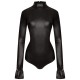 дамски,топове,honeyz,pu,bodysuit,ld99,black