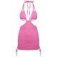 рокля,дамски,поли,и,рокли,дамски,облекла,размер,honeyz,ruched,dress,ld99,pink