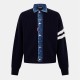 жилетка,мъжки,пуловери,dsquared2,men's,knitted,cardigan,navy,blue