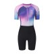 dhb,women,s,half,zip,short,sleeve,triathlon,suit,pink