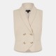 елек,дамски,топове,nobodys,child,women's,cropped,waistcoat,cream