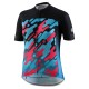 фланелка,дамски,топове,облекло,за,колоездене,bicycle,line,ss,jersey,arya,ld99,black,turquoise