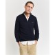 мъжки,пуловери,gant,gant,pique,half,zip,sn52,evening,blue