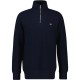 блуза,мъжки,пуловери,gant,textured,half,zip,sweatshirt,evening,blue