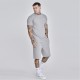 мъжки,комплект,мъжки,тениски,siksilk,t,shirt,&,short,set,mens,grey
