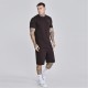 мъжки,комплект,мъжки,тениски,siksilk,t,shirt,&,short,set,mens,brown