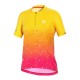 дамска,блуза,с,къс,ръкав,bicycle,line,women,s,marostica,half,zip,upf,30,short,sleeve,cycling,jersey,fuchsia,orange