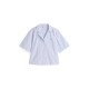 дамски,топове,tommy,hilfiger,ss,linen,shirt,short,set,multi,blu