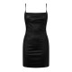 рокля,дамски,поли,и,рокли,off,white,stretch,leather,mini,dress,black