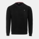 блуза,мъжки,пуловери,giorgio,v,neck,classic,knitted,sweater,men,black