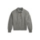 дамска,блуза,с,яка,дамски,плетени,дрехи,дамски,топове,polo,ralph,lauren,women,s,sweater,polo,knitted,long,sleeve,shirt,grey,heath