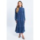 рокля,дамски,поли,и,рокли,be,you,tiered,denim,midi,dress,dark,blue