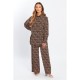 дамски,къси,панталони,дамски,облекла,размер,be,you,shirt,&,trouser,co,ord,womens,leopard,print