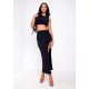пола,missy,empire,soft,split,leg,skirt,black