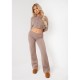 панталони,missy,empire,fold,over,waist,flare,trousers,mocha