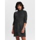 дамска,рокля,дамски,поли,и,рокли,only,women,s,cowl,neck,jumper,dress,dk,grey,melange