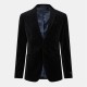 яке,облекла,на,разпродажба,мъжки,якета,ted,baker,ted,velvet,jacket,sn99,black