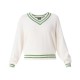 пуловер,дамски,плетени,дрехи,sweaty,betty,women's,crew,neck,jumper,lily,white