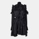 рокля,дамски,поли,и,рокли,off,white,ruffle,dress,black