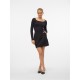 пола,vero,moda,fauxsuede,skirt,ld00,black