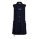 рокля,дамски,поли,и,рокли,off,white,buckle,pleated,mini,dress,cobalt,blue