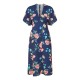 дамска,рокля,дамски,поли,и,рокли,yumi,women,s,navy,floral,kimono,midi,wrap,dress,navy
