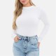 дамски,топове,дамски,облекла,размер,i,saw,it,first,long,sleeved,bodysuit,white
