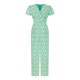 дамски,летни,гащеризони,yumi,yumi,green,ditsy,floral,wrap,jumpsuit,green