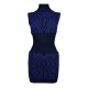 рокля,дамски,поли,и,рокли,off,white,vortix,hole,knitted,mini,dress,black,blue