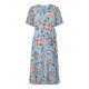рокля,дамски,поли,и,рокли,yumi,yumi,blue,floral,pleated,wrap,midi,dress,blue