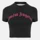дамски,топове,palm,angels,women,s,slim,fit,cropped,baby,tee,black