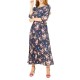 рокля,дамски,поли,и,рокли,yumi,yumi,navy,long,sleeve,floral,maxi,dress,navy