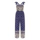 дамски,летни,гащеризони,mela,london,mela,london,navy,daisy,border,shirred,tie,jumpsuit,navy