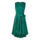 рокля,дамски,поли,и,рокли,mela,london,mela,london,green,satin,dipped,hem,midi,dress,green