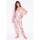 дамски,пижами,дамски,облекла,размер,pj,salvage,salv,l,s,shirt,ld99,rosenholz