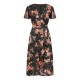 рокля,дамски,поли,и,рокли,mela,london,mela,london,black,rose,print,midi,wrap,dress,black
