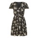 рокля,дамски,поли,и,рокли,mela,london,mela,london,black,floral,print,skater,dress,black