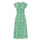 рокля,дамски,поли,и,рокли,yumi,yumi,blue,floral,waist,tie,dress,green