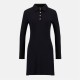 рокля,дамски,поли,и,рокли,barbour,international,chloe,ribbed,mini,dress,black