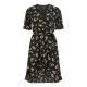 дамска,рокля,дамски,поли,и,рокли,mela,london,women,s,black,floral,frill,wrap,dress,black