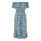рокля,дамски,поли,и,рокли,mela,london,mela,london,blue,floral,ditsy,bardot,midi,dress,blue