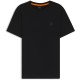 тениска,мъжки,тениски,boss,mens,boss,orange,tales,t,shirt,with,logo,patch,premium,cotton,black