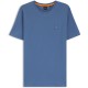 тениска,мъжки,тениски,boss,mens,boss,orange,tales,t,shirt,with,logo,patch,premium,cotton,open,blue