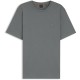 тениска,мъжки,тениски,boss,mens,boss,orange,tales,t,shirt,with,logo,patch,premium,cotton,open,grey