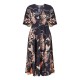 рокля,дамски,поли,и,рокли,yumi,yumi,navy,butterfly,print,midi,dress,blue